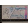 Image 1 : 2008 ANTARCTICA POLYMER 2 DOLLAR BILL CRISP UNC