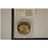 Image 1 : 24 KT GOLD LAYERED LIBERTY HEAD DOUBLE EAGLE