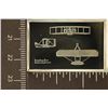 Image 1 : .62 TROY OZ. PROOF STERLING SILVER AVIATION INGOT