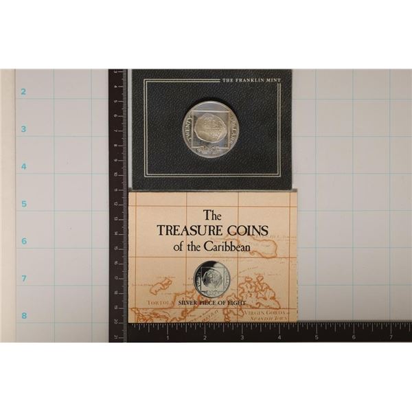 .62 OZ. STERLING SILVER $20 TREASURE COINS OF THE