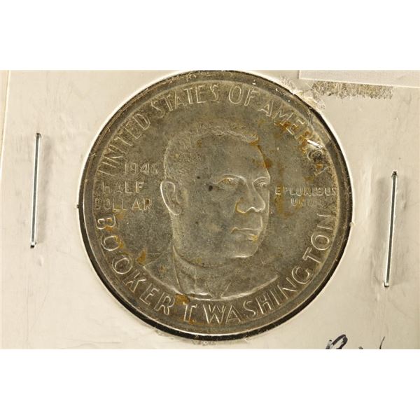 1946 US BOOKER T. WASHINGTON COMMEMORATIVE SILVER