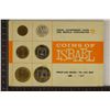 Image 1 : 1966 COINS OF ISRAEL 6 COIN PROOF LIKE SET IN