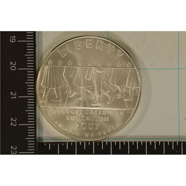 2007-P US UNC SILVER "DESEGREGATION EDUCATION"
