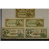 Image 1 : 5 PIECES OF JAPANESE GOVERNMENT INVASION CURRENCY