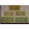 Image 2 : 5 PIECES OF JAPANESE GOVERNMENT INVASION CURRENCY