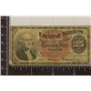 Image 1 : 1862 TWENTY FIVE CENT US FRACTIONAL CURRENCY