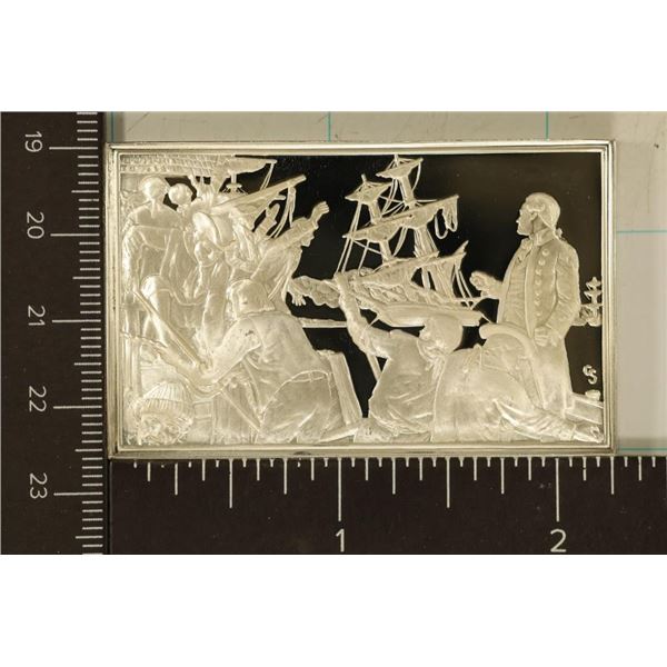 1.86 TROY OZ. PROOF STERLING SILVER INGOT: