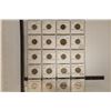 Image 1 : 20 ASSORTED METAL TRANSPORTATION TOKENS FROM