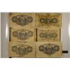 Image 2 : 6-WWII JAPANESE 10 YEN BILLS: VARIOUS CONDITIONS,
