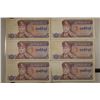 Image 1 : 6-BURMA 35 KYAT BILLS