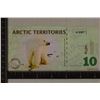 Image 1 : 2010 ARCTIC TERRITORIES POLYMER 10 POLAR DOLLARS