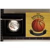 Image 1 : 2020-P BASKETBALL HALL OF FAME PF SILVER DOLLAR