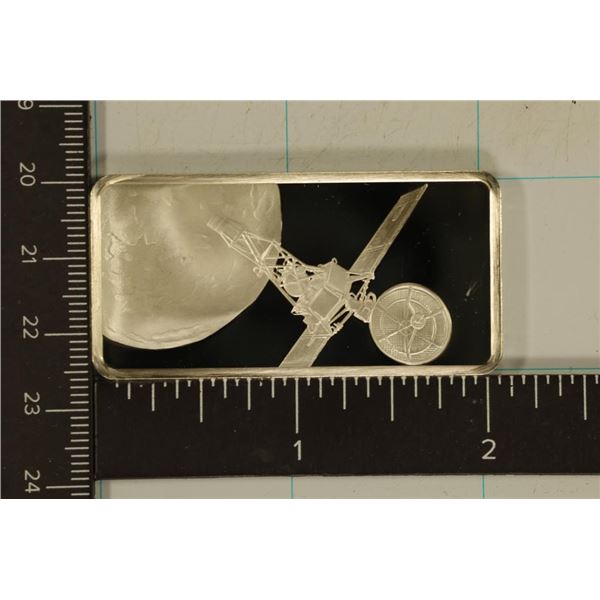 .93 TROY OZ. PROOF STERLING SILVER SPACE INGOT