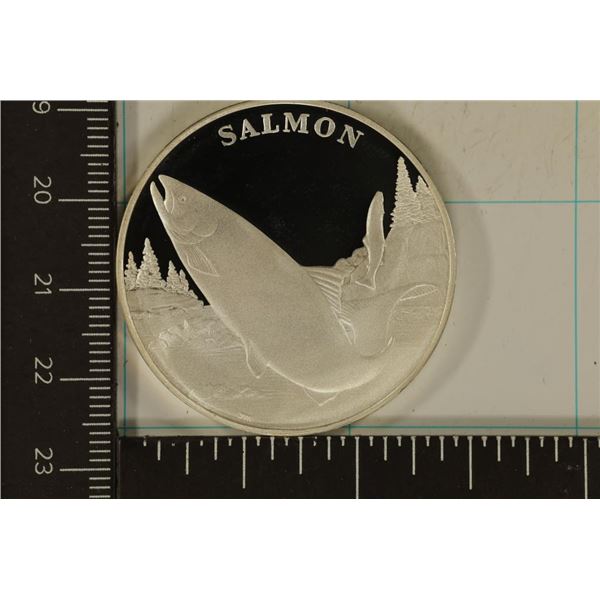 .7734 TROY OZ. ASW PF NATIOANAL WILDLIFE "SALMON"