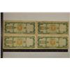Image 2 : 4-1986 ECUADOR 1000 SUCRE BILLS: 1 WITH INK AND 1