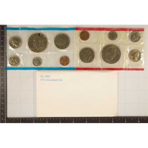 1975 US MINT SET (UNC) P/D (WITH ENVELOPE)