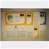 Image 1 : 4-1ST DAY COVER ENVELOPES WITH CANCELLED STAMPS