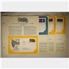 Image 3 : 4-1ST DAY COVER ENVELOPES WITH CANCELLED STAMPS