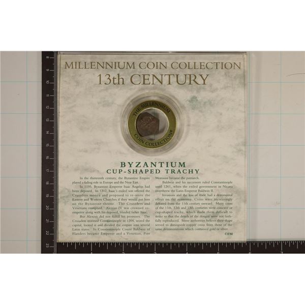 MILLENNIUM COIN COLLECTION BYZANTIUM CUP-SHAPED