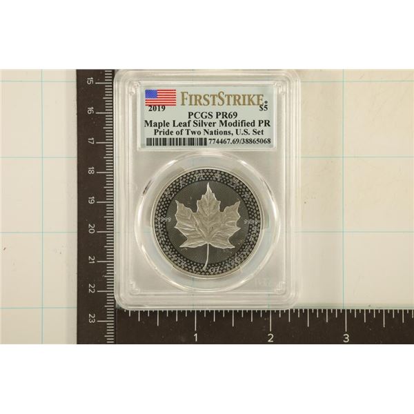 2019 MAPLE LEAF SILVER MODIFIED PR, FROM PRIDE OF