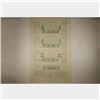 Image 2 : UNCUT SHEET OF 4-1800'S BANK OF NEW ENGLAND