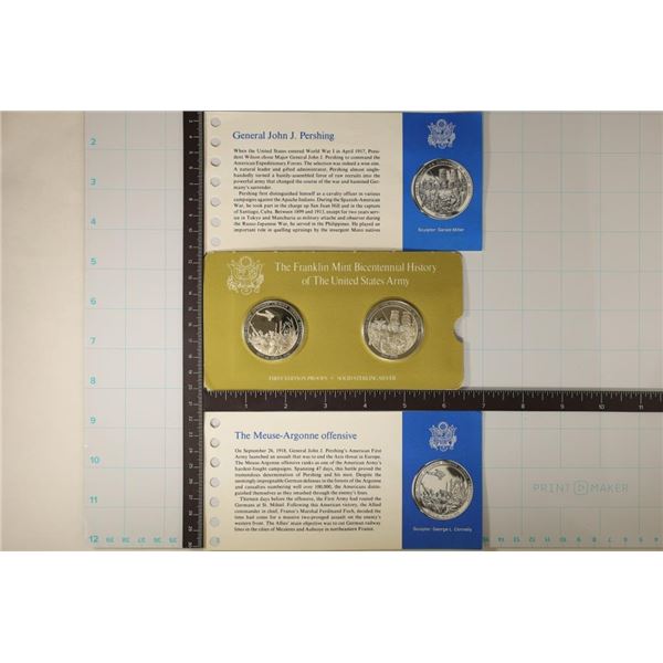 1.42 OZ. ASW TOTAL- 2 STERLING SILVER PROOF