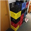 Image 1 : Lot Of 5 Square Milk Crates