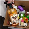 Image 2 : Box Of Partly Used Cleaners, Hardwood & General Cleaners (Many Are Near Full)
