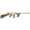 Image 8 : Gold Tiger Stripe Package - DE 50AE MK XIX 6" Gold w/ Tiger Stripes and Gold Tiger Stripe Tommy Gun