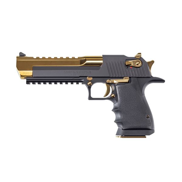 Desert Eagle .50 AE, Black with Titanium Gold, L6