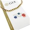 Image 2 : Vintage 14K Gold 21 ctw GIA Burma Ruby & Diamond Figure 8 Link Statement Necklac