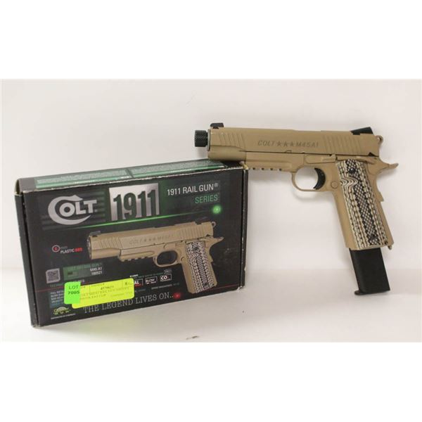 COLT M45A1 RAIL GUN AIRSOFT PISTOL EXT CLIP