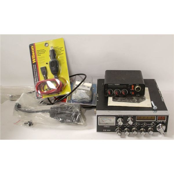 GALAXY DX959 CB RADIO AND ACCESSORIES