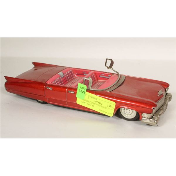 1962 JAPANESE TIN CADILLAC FRICTION CAR