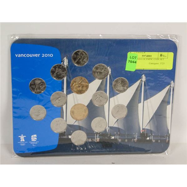2010 CANADA OLYMPIC COIN SET