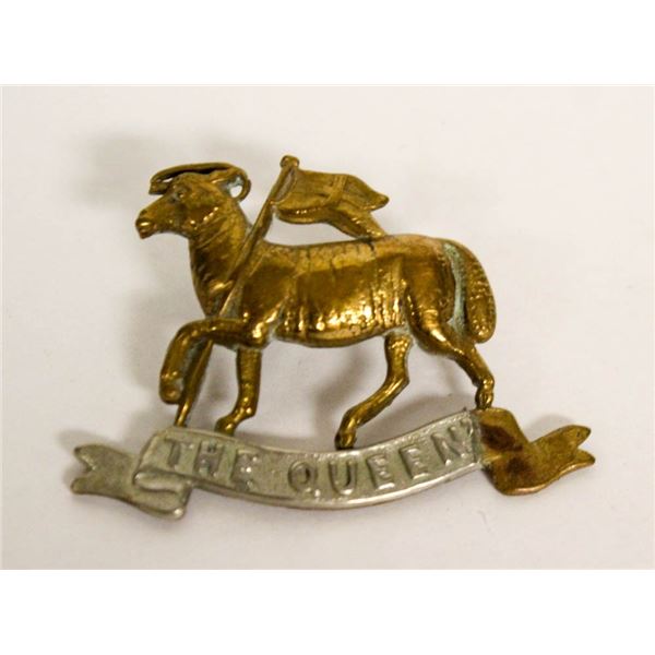 WW1 QUEENS WEST SURREY REGIMENT BADGE