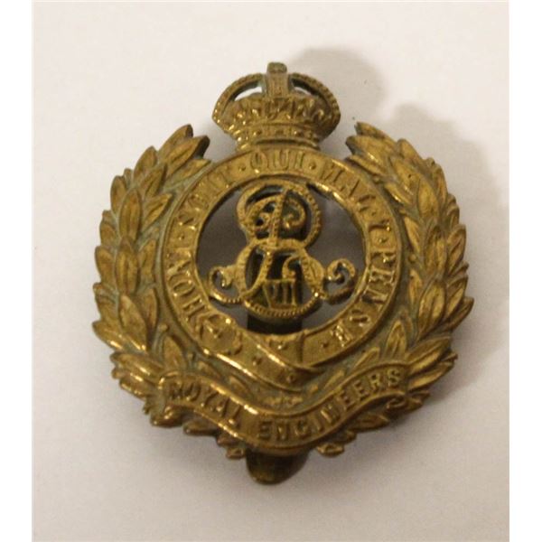 BOER WAR KING EDWARD VII ENGINEERS BADGE