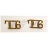 Image 1 : WW1 NINTH LANCERS COLLAR PINS