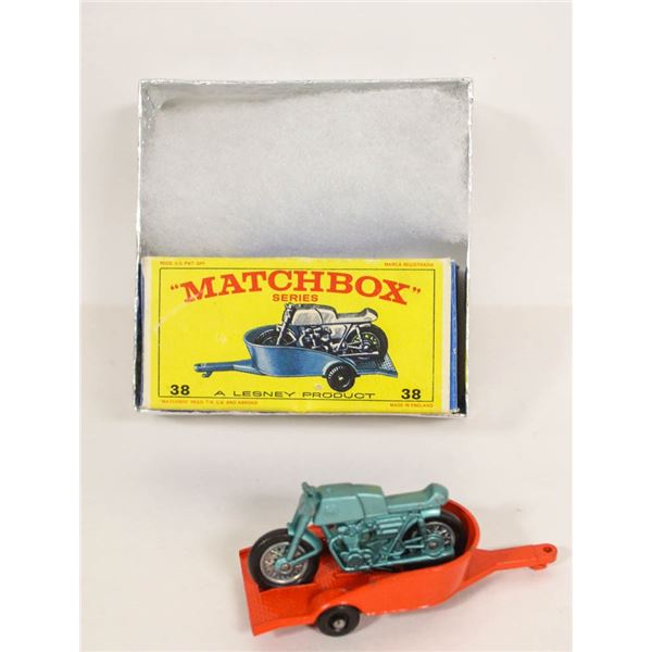 1960S MATCHBOX HONDA RACE BIKE W BOX