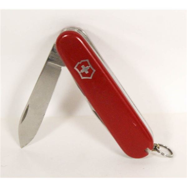 VICTORINOX SWISS ARMY KNIFE RED NO TWEEZER