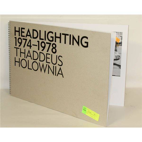 THADEUS HOLOWNIA AUTO ART PICTURE BOOK