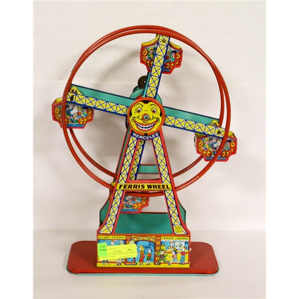 ANTIQUE J CHEIN HERCULES FERRIS WHEEL WORKS