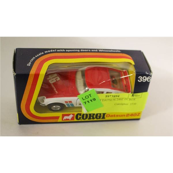 1973 CORGI DATSUN 240Z IN BOX