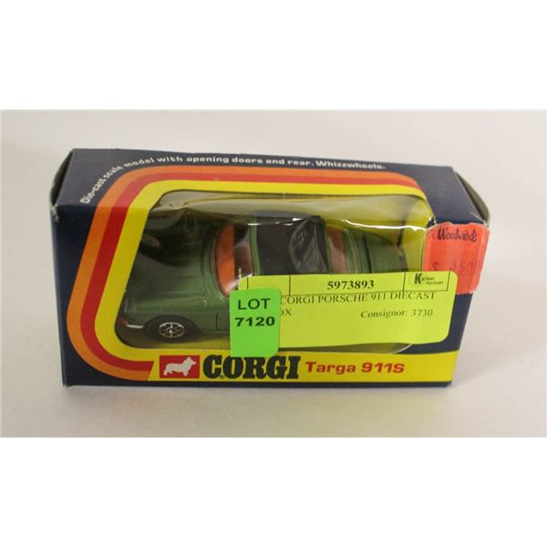 1973 CORGI PORSCHE 911 DIECAST IN BOX
