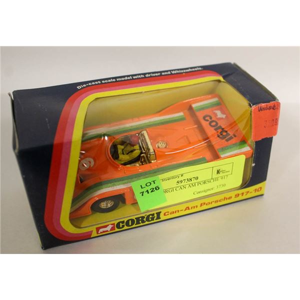 1970S CORGI CAN AM PORSCHE 917 IN BOX