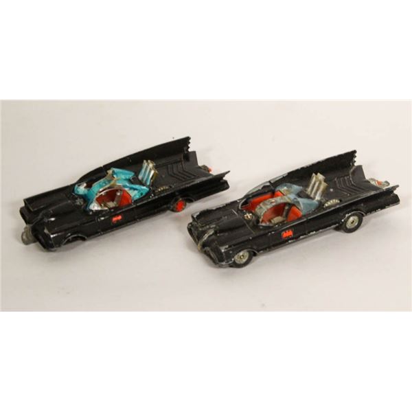 PAIR 1960S BATMOBILE TOYS FOR REPAIR