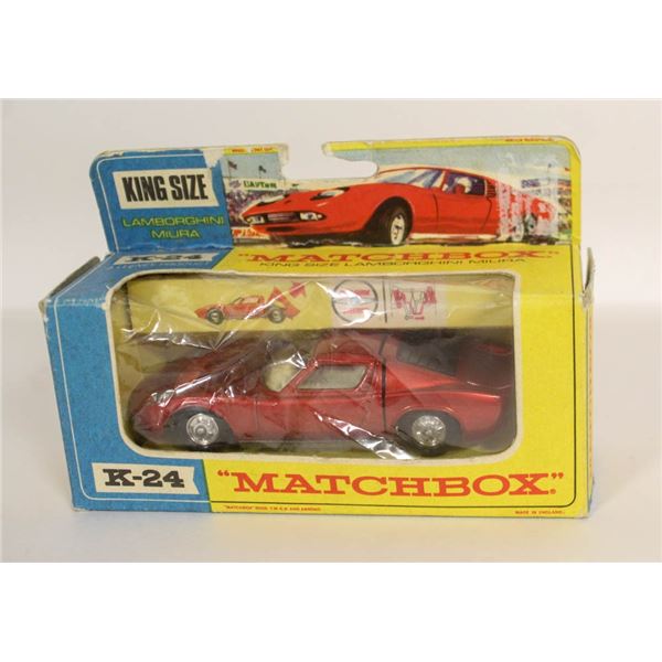 1960S MATCHBOX LAMBORGHINI MIURA W BOX