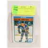 Image 1 : 1982 OPC WAYNE GRETZKY HOCKEY CARD