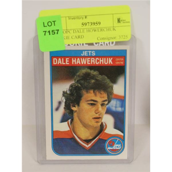 1982 OPC DALE HOWERCHUK ROOKIE CARD