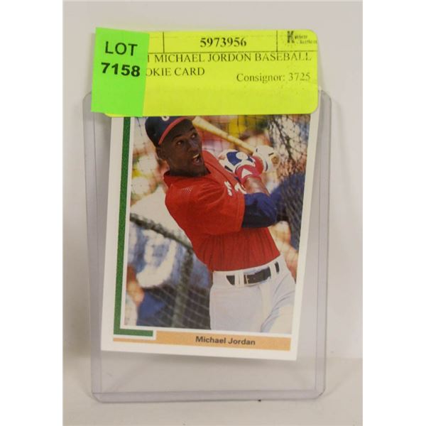 1991 MICHAEL JORDON BASEBALL ROOKIE CARD